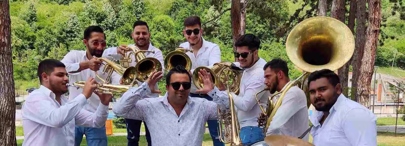 Trubači u Beogradu Gipsy Bend